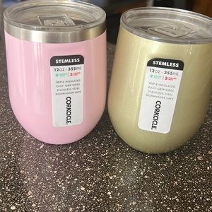 Corkcicle stemless cups